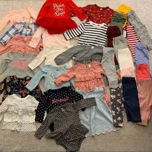 Baby Girl  Clothing 6-12 Months Bundle Lot